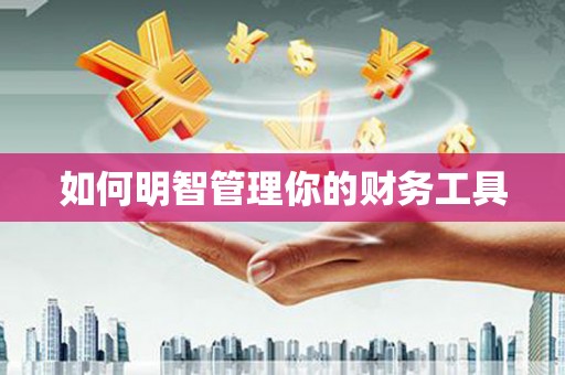 沙坡头如何明智管理你的财务工具