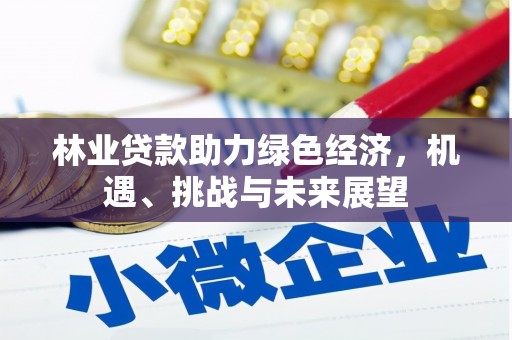 沙坡头林业贷款助力绿色经济，机遇、挑战与未来展望