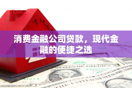 沙坡头消费金融公司贷款，现代金融的便捷之选