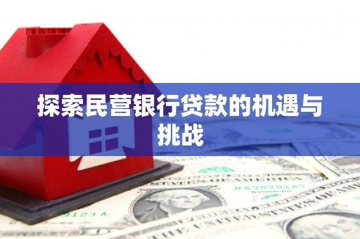 沙坡头探索民营银行贷款的机遇与挑战