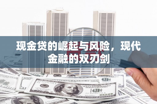 沙坡头现金贷的崛起与风险，现代金融的双刃剑