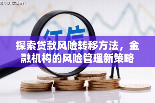 沙坡头探索贷款风险转移方法，金融机构的风险管理新策略
