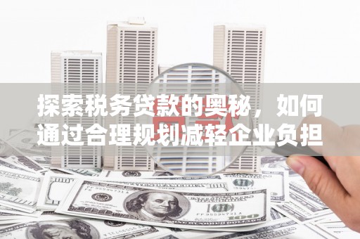 沙坡头探索税务贷款的奥秘，如何通过合理规划减轻企业负担