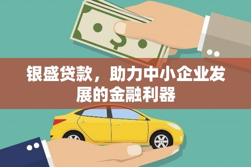 沙坡头银盛贷款，助力中小企业发展的金融利器