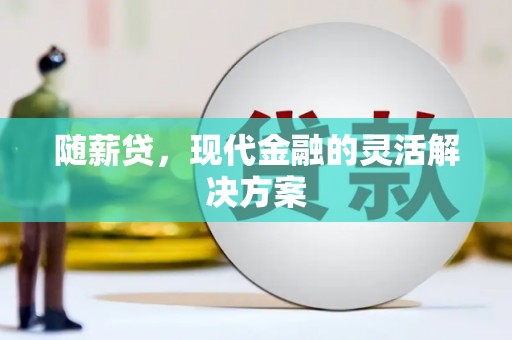 沙坡头随薪贷，现代金融的灵活解决方案