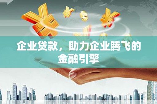 沙坡头企业贷款，助力企业腾飞的金融引擎
