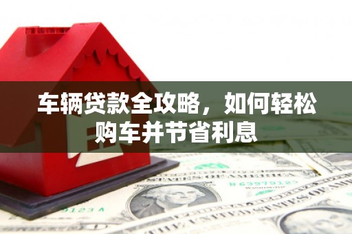 沙坡头车辆贷款全攻略，如何轻松购车并节省利息