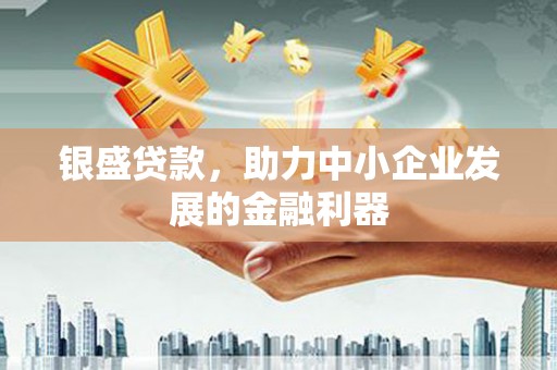 沙坡头银盛贷款，助力中小企业发展的金融利器
