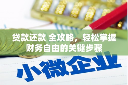 沙坡头贷款还款 全攻略，轻松掌握财务自由的关键步骤