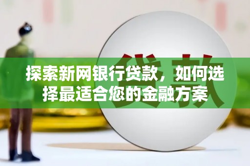 沙坡头探索新网银行贷款，如何选择最适合您的金融方案