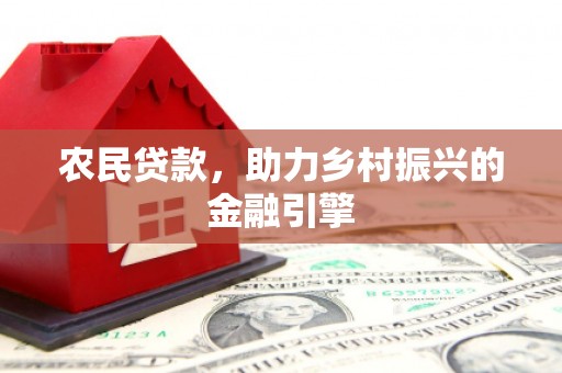 沙坡头农民贷款，助力乡村振兴的金融引擎