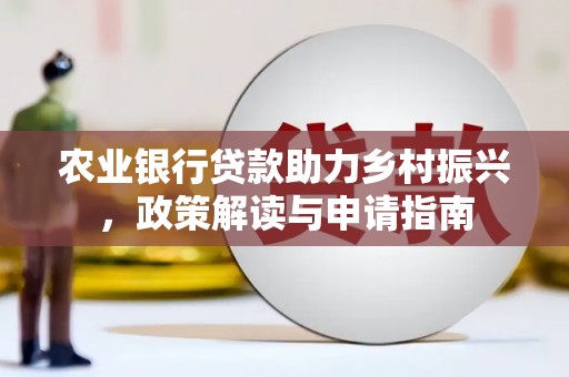 沙坡头农业银行贷款助力乡村振兴，政策解读与申请指南
