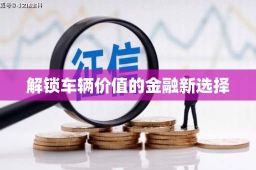 沙坡头解锁车辆价值的金融新选择