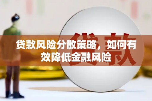 沙坡头贷款风险分散策略，如何有效降低金融风险