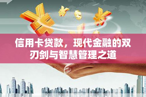 沙坡头信用卡贷款，现代金融的双刃剑与智慧管理之道