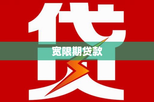 沙坡头宽限期贷款