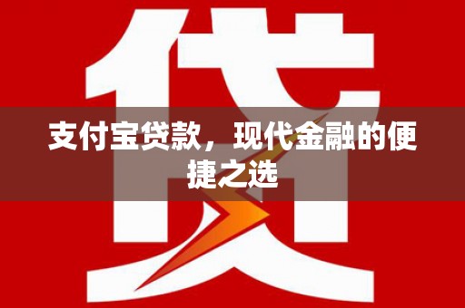 沙坡头支付宝贷款，现代金融的便捷之选