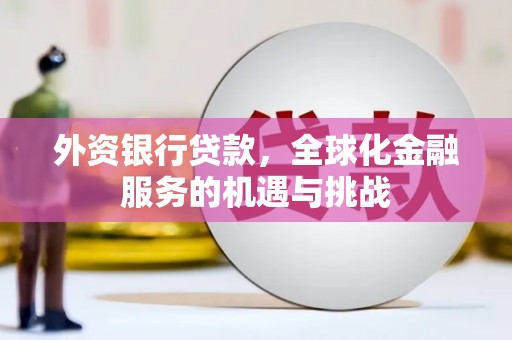 沙坡头外资银行贷款，全球化金融服务的机遇与挑战