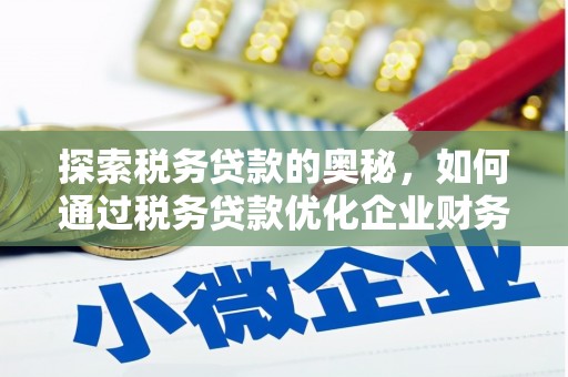 沙坡头探索税务贷款的奥秘，如何通过税务贷款优化企业财务