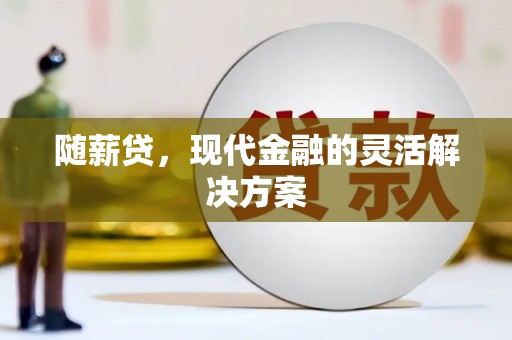 沙坡头随薪贷，现代金融的灵活解决方案