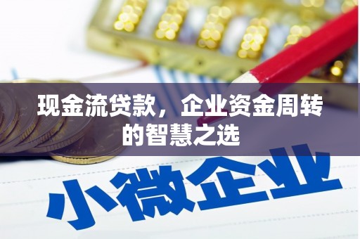 沙坡头现金流贷款，企业资金周转的智慧之选
