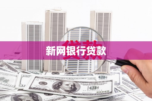 沙坡头新网银行贷款