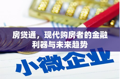 沙坡头房贷通，现代购房者的金融利器与未来趋势