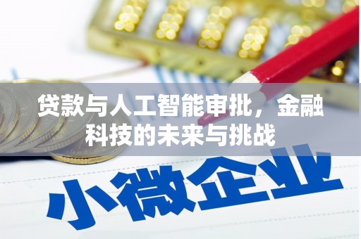 沙坡头贷款与人工智能审批，金融科技的未来与挑战