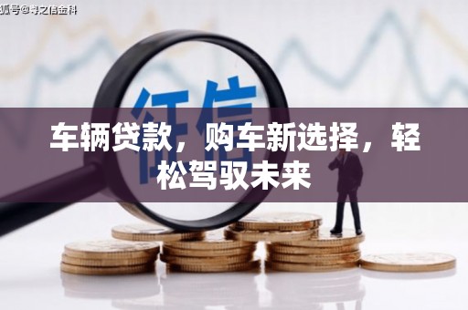 沙坡头车辆贷款，购车新选择，轻松驾驭未来