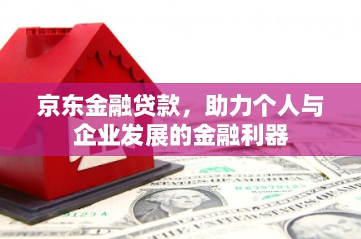 沙坡头京东金融贷款，助力个人与企业发展的金融利器