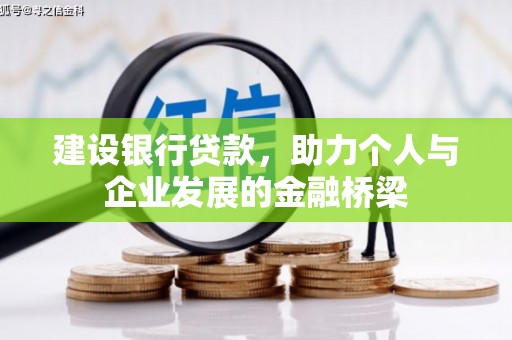 沙坡头建设银行贷款，助力个人与企业发展的金融桥梁