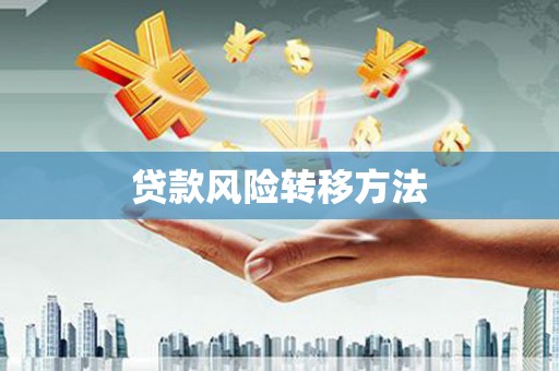 沙坡头贷款风险转移方法