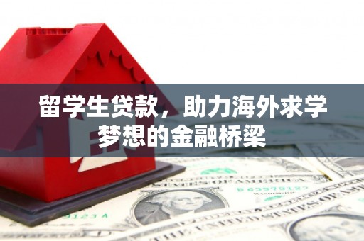 沙坡头留学生贷款，助力海外求学梦想的金融桥梁