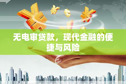 沙坡头无电审贷款，现代金融的便捷与风险