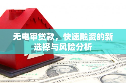 沙坡头无电审贷款，快速融资的新选择与风险分析