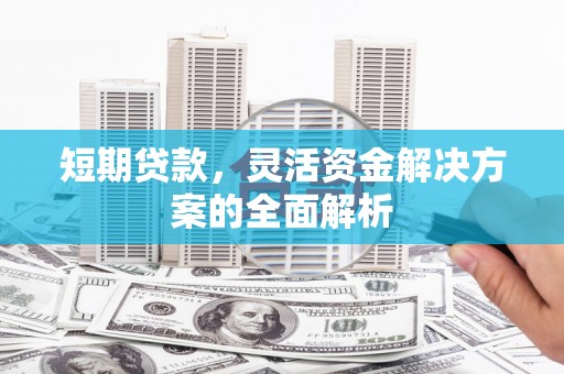 沙坡头短期贷款，灵活资金解决方案的全面解析