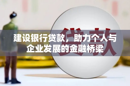沙坡头建设银行贷款，助力个人与企业发展的金融桥梁