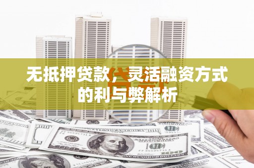 沙坡头无抵押贷款，灵活融资方式的利与弊解析