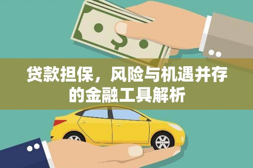 沙坡头贷款担保，风险与机遇并存的金融工具解析