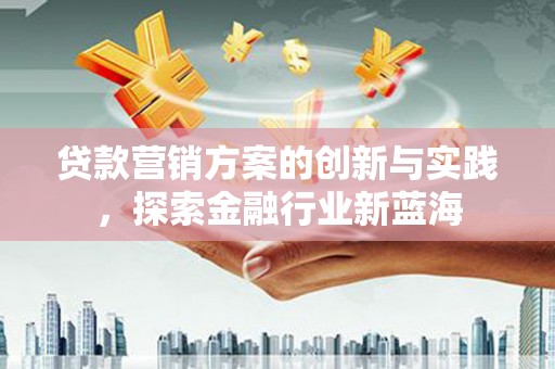 沙坡头贷款营销方案的创新与实践，探索金融行业新蓝海