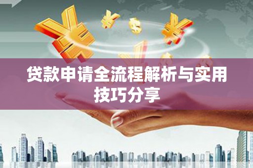 沙坡头贷款申请全流程解析与实用技巧分享