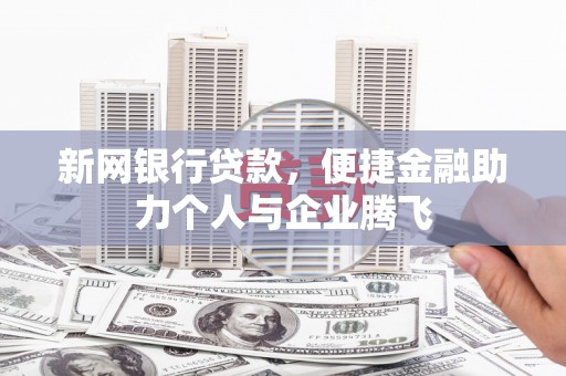 沙坡头新网银行贷款，便捷金融助力个人与企业腾飞