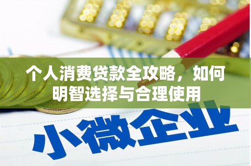 沙坡头个人消费贷款全攻略，如何明智选择与合理使用
